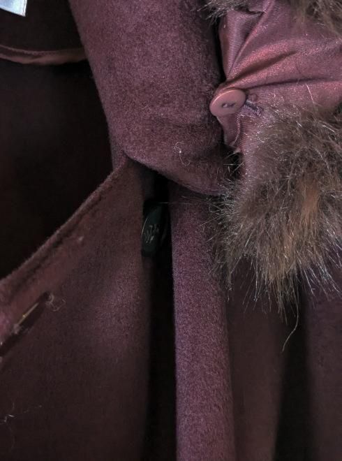 【お値下げ歓迎】　SNIDEL　スナイデル　ウロコウールショートフードコート SNIDEL（スナイデル）の「ウロコウールショートフードコート（その他