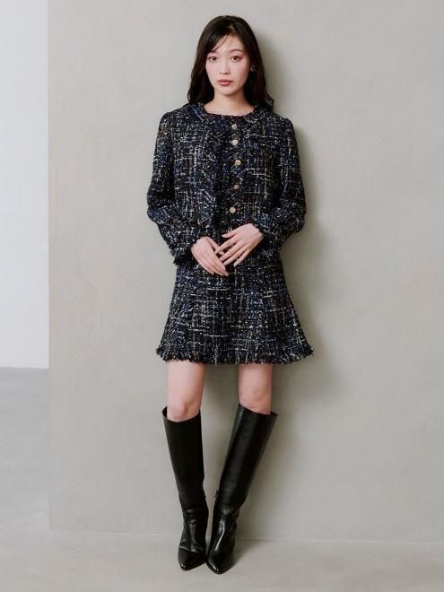SNIDEL ツイードジャケット SNIDEL (セール30%OFF&PT5) snidel / スナイデル クラッシック