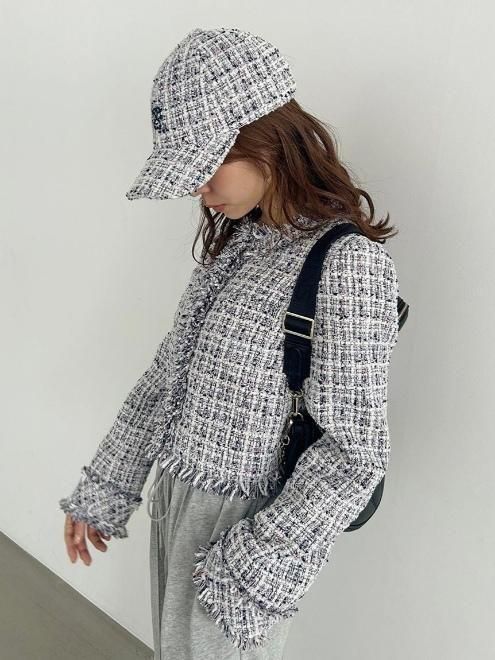 2025A/W SNIDEL スナイデル　ツイードジャケット 2025A/W SNIDEL スナイデルツイードジャケット