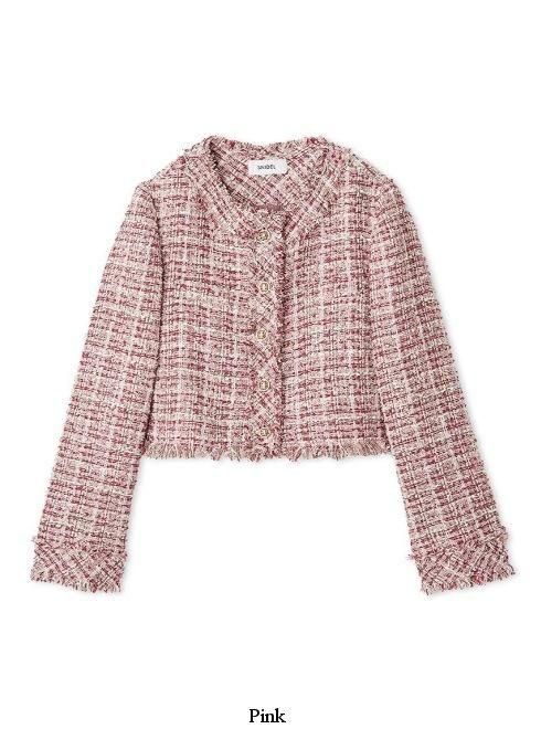 snidel （スナイデル）ツイードジャケット 25秋冬【SWFJ254155