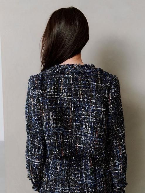 snidel （スナイデル）ツイードジャケット 25秋冬【SWFJ254155