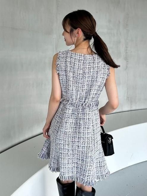 ♡snidel ツイードミニワンピース 25秋冬♡ snidel （スナイデル）ツイードミニワンピース 25秋冬