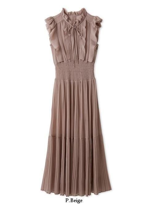 mmts0727　SNIDEL スナイデル　Sustainable snidel （スナイデル）Sustainableシアープリーツウエスト