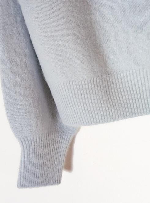 snidel （スナイデル）フォックスアルパカオフショルプル