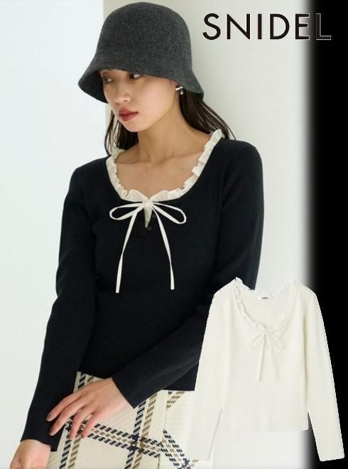 snidel ʥʥǥ<br>եɥå󥰥˥åȥץ륪С  25ͽSWNT254219ۥ˥åȥȥåץ ͽ : 10ܡ