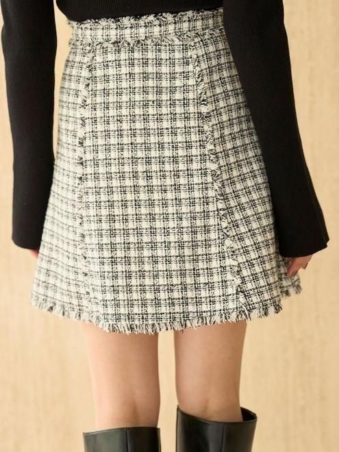 SNIDEL/ツイードフレアミニスカート SNIDEL スカート ツイードミニスカート : ZOZOTOWN Yahoo!店