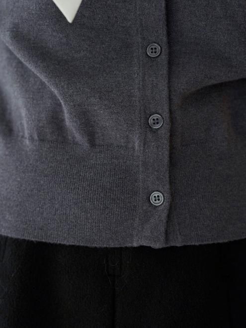 snidel （スナイデル）ボウタイドッキングニットプルオーバー 25秋冬