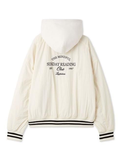 スナイデル　SNIDEL 【NUTMEG】コラボフード付きMA-1 NUTMEG】コラボフード付きMA-1(ブルゾン)｜アウター｜SNIDEL