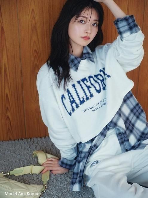 snidel （スナイデル）NUTMEGコラボクロップドTシャツ 25秋冬