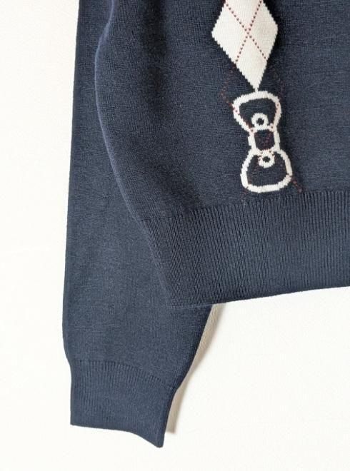 snidel （スナイデル）【HELLO KITTY】 アーガイルカーディガン