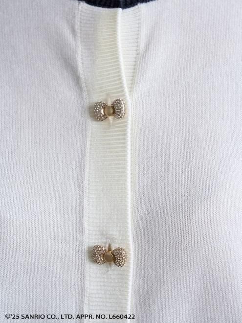 SNIDEL  【HELLO KITTY】ニットカーディガン WEB限定カラーあり】【HELLO KITTY】ニットカーディガン(カーデ