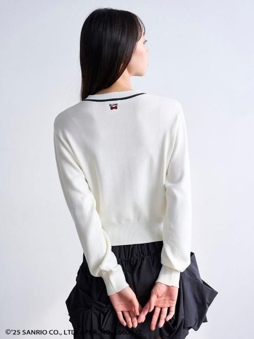 SNIDEL  【HELLO KITTY】ニットカーディガン WEB限定カラーあり】【HELLO KITTY】ニットカーディガン(カーデ