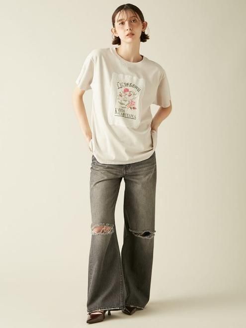 LILY BROWN KEITA MARUYAMA Tシャツ ブルー　新品正規品 LILY BROWN KEITA MARUYAMA Tシャツ ブルー 新品正規品 - メルカリ