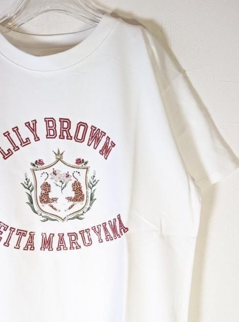 【LILY BROWN×KEITA MARUYAMA】グラフィックTシャツ LILY BROWN×KEITA MARUYAMA】バリエーショングラフィックTシャツ