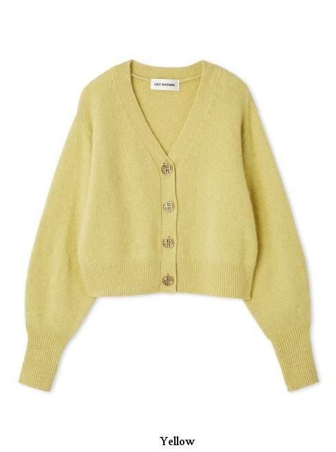 【新品未使用タグ付き】LILYBROWN LB×KMモチーフニットカーディガン リリーブラウン LILY BROWN 【LILY BROWN×KEITA MARUYAMA