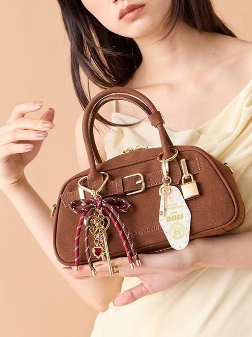 Lily Brown （リリーブラウン)2WAYミニボストンバッグ 25秋冬