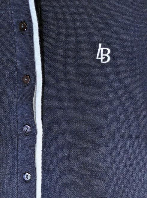 リリーブラウン カシミアブレンドレイヤードカーディガン ネイビー カシミアブレンドレイヤードカーディガン(カーディガン