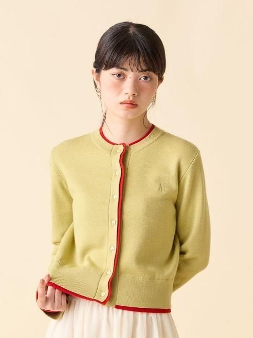 Lily Brown （リリーブラウン) カシミアブレンドレイヤード