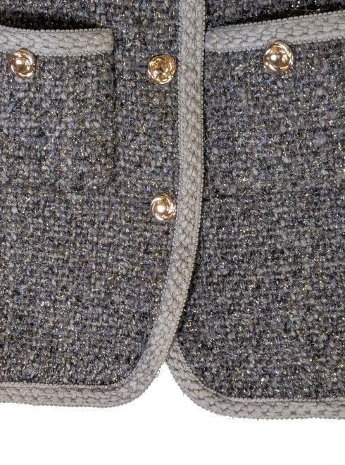 Lily Brown （リリーブラウン)ツイードジャケット 25秋冬【LWFJ254055