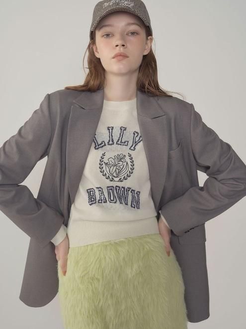 Lily Brown （リリーブラウン)バリエーションオーバージャケット