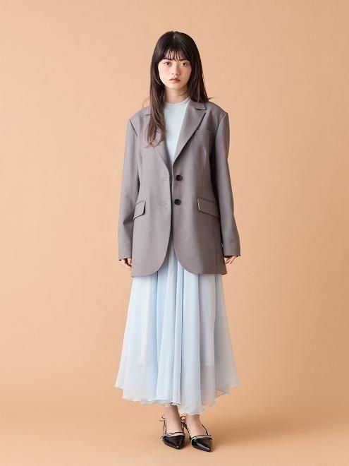 あ*様 【新品】LILY BROWN バリエーションオーバージャケット BRW Lily Brown （リリーブラウン)バリエーションオーバージャケット