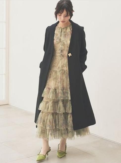 Lily Brown （リリーブラウン)チェスターコート 25秋冬【LWFC254121