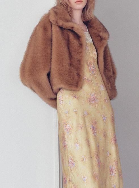 Lily Brown （リリーブラウン)バリエファーコート 25秋冬【LWFJ255112