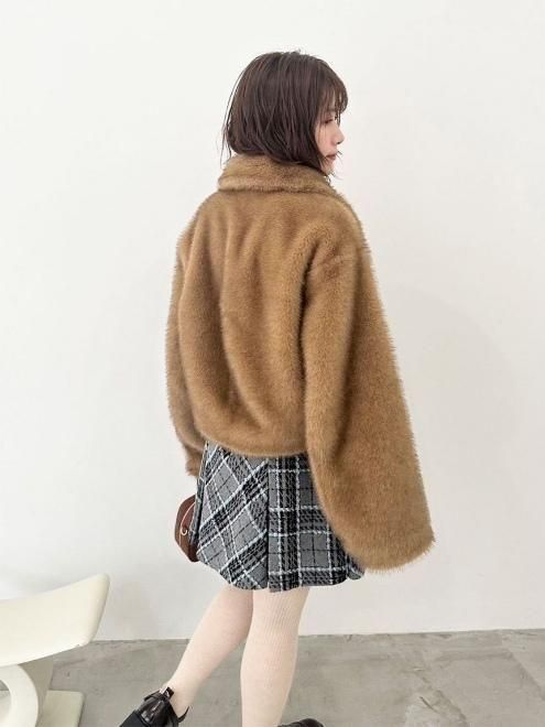 Lily Brown （リリーブラウン)バリエファーコート 25秋冬【LWFJ255112