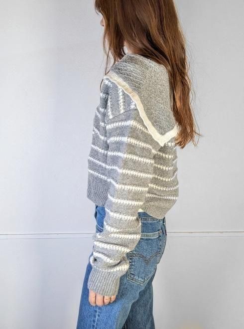 Lily Brown （リリーブラウン)セーラーカラーニットトップス 25秋冬