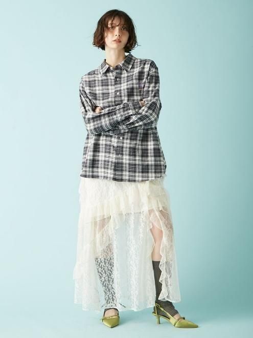 Lily Brown （リリーブラウン)【ANNASUI】レースロングドレス 25