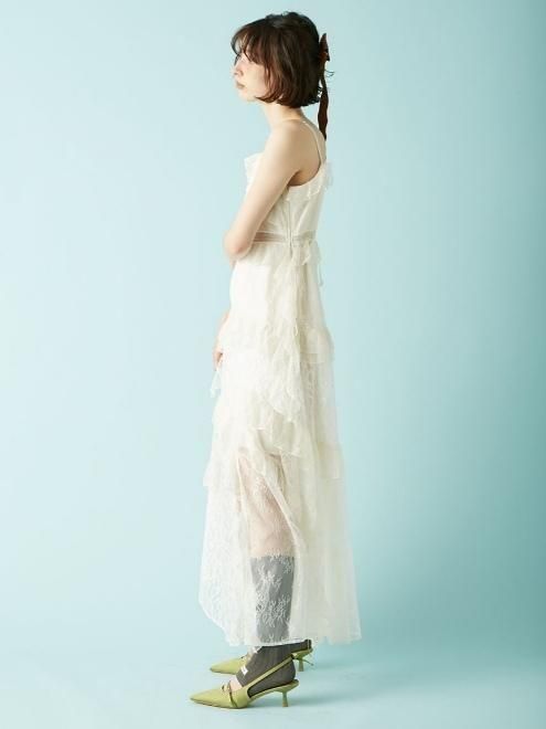 Lily Brown （リリーブラウン)【ANNASUI】レースロングドレス 25