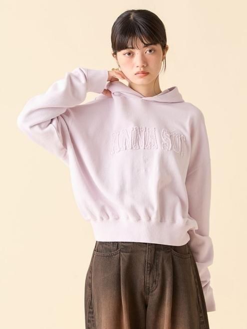 Lily Brown （リリーブラウン)【ANNASUI】ロゴフーディー 25秋冬