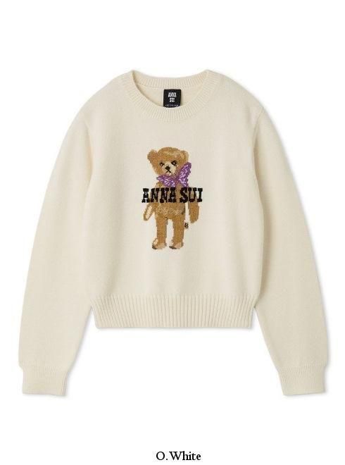 Lily Brown （リリーブラウン)【ANNASUI】バタフライLily Bearニット