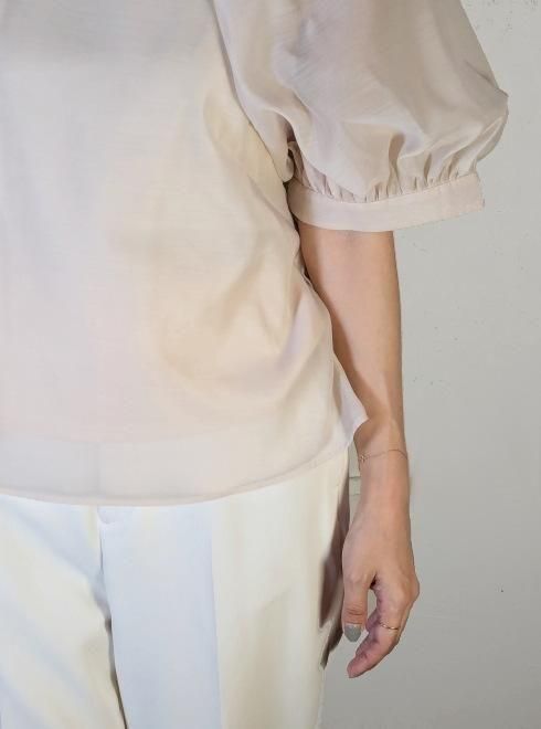 CELFORD (セルフォード)衿付きパフスリーブブラウス 25秋冬