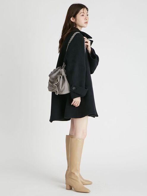 CELFORD (セルフォード)チェーンショルダーフリルサック 25秋冬