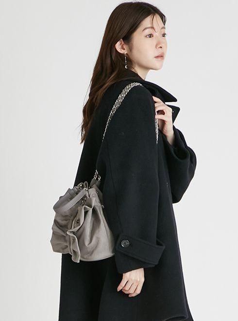 CELFORD (セルフォード)チェーンショルダーフリルサック 25秋冬