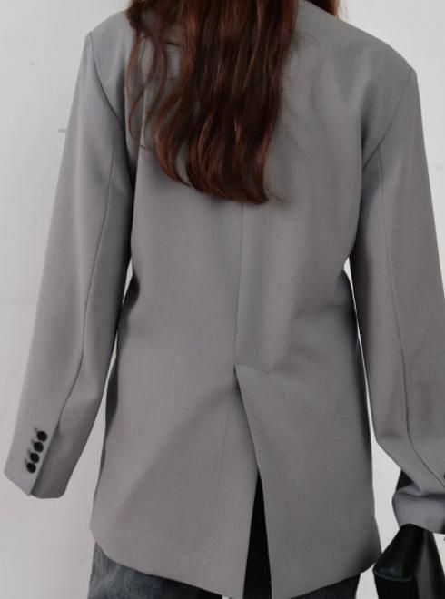 Hella(ヘラ)double button no collar jacket 26春夏予約【h261-03