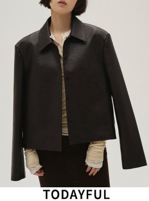 TODAYFUL (ȥǥե<br>Leather Shirts Jacket  26ղͽ12610101ۥ㥱å ͽ : 2~