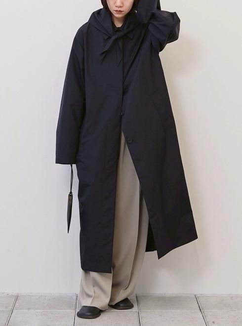 Todayful SoutiencollarSpringCoat ネイビー　38 TODAYFUL (トゥデイフル）Soutiencollar Waterproof Coat☆ 26春夏予約