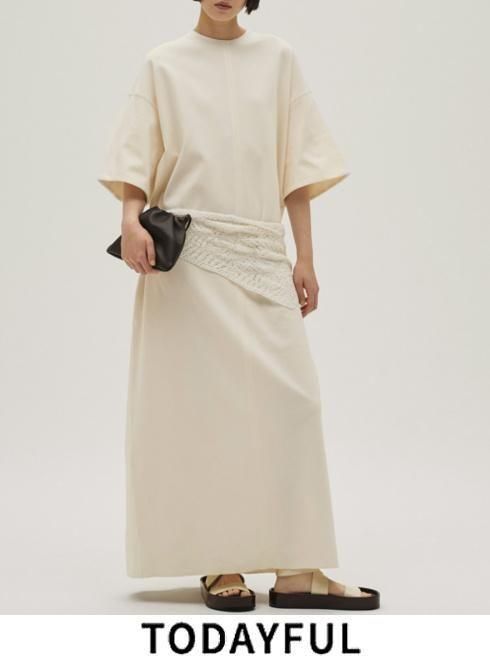 Todayful ワンピース(Jacquard Camisole Dress) TODAYFUL Jacquard