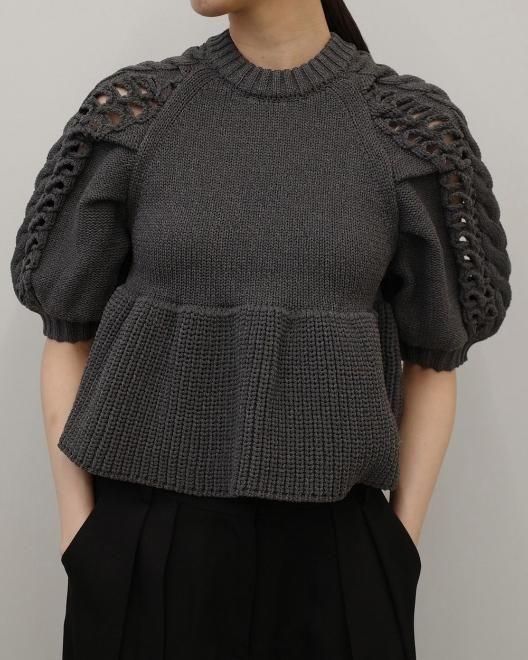 トップス TODAYFUL Puffsleeve Hand Knit TODAYFUL（トゥデイフル）の「【TODAYFUL/トゥデイフル