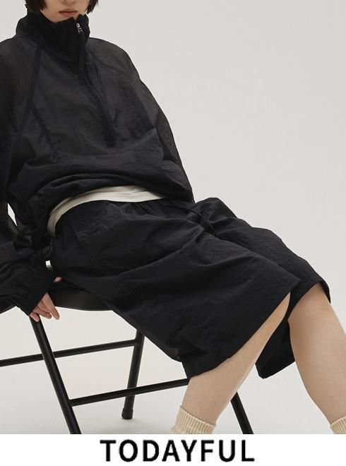 TODAYFUL (ȥǥե<br>Nylon Ripstop Half Pants  26ղͽ12610709ۥѥ ͽ : 4~
