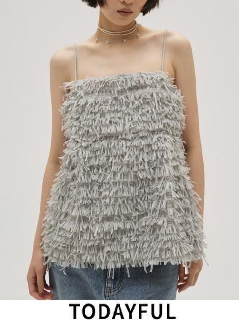 TODAYFUL (ȥǥե<br>Tapeyarn Jacquard Camisole  26ղͽ12610405ۥߥ ͽ : 5~