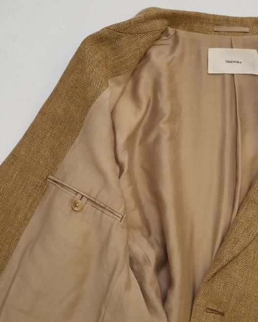 TODAYFUL (トゥデイフル）Boyfriend Linen Jacket☆ 26春夏予約