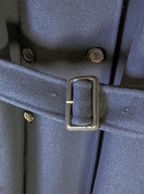 【新品】CELFORD ウール混ロングトレンチコート IVR 38 ウール混ロングトレンチコート(コート)｜OUTER（アウター