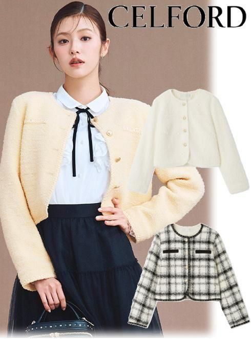 専用になりました。❤️セルフォード❤️ 2点　新品ジャケット&スカート CELFORD（セルフォード）公式サイト／オフィシャル通販サイト