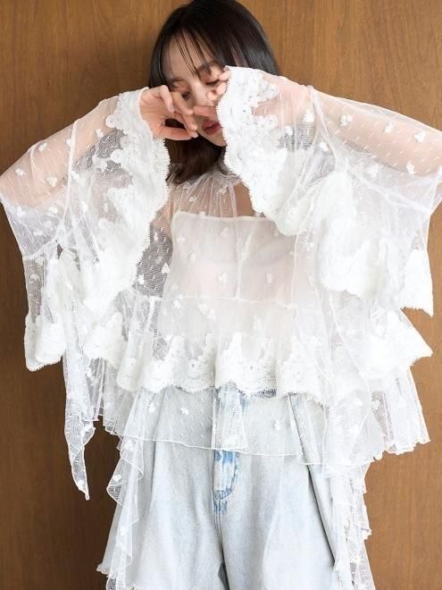 SNIDEL 今季完売パールチュールベレー 新品タグ付き白ホワイト SNIDEL 今季完売パールチュールベレー 新品タグ付き白ホワイト SNIDEL