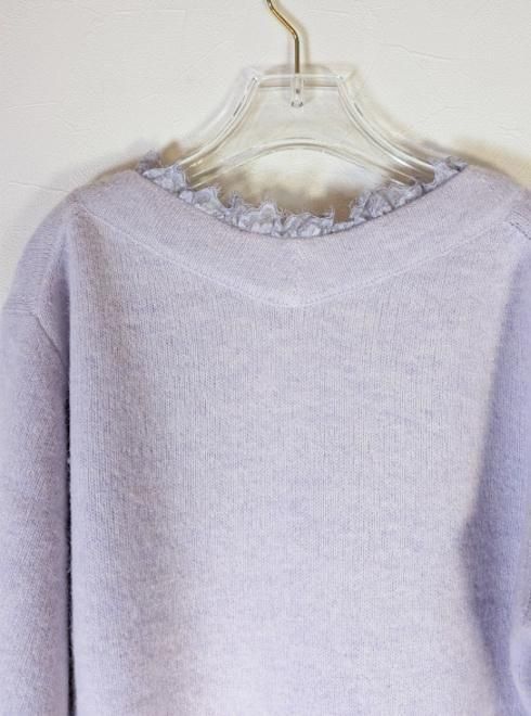 snidel （スナイデル）フォックス衿レースプルオーバー 25秋冬