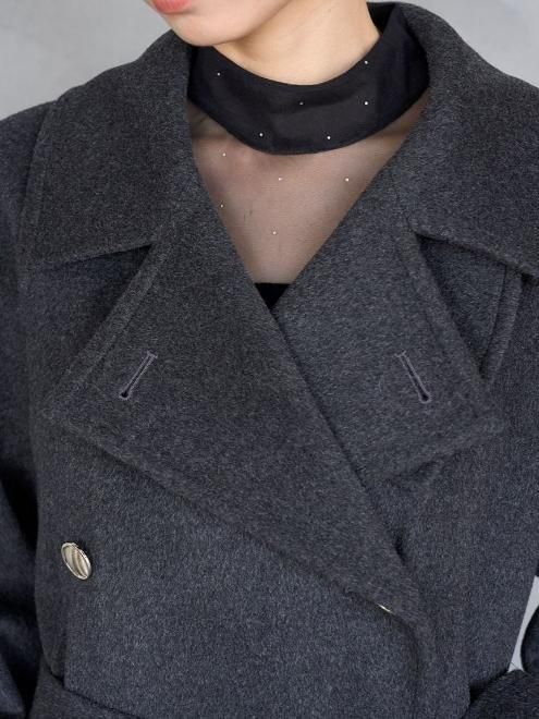 snidel （スナイデル）ウールカシミヤスタンドカラーコート 25秋冬