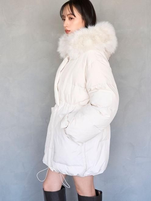 snidel （スナイデル）西川フードファーミドルダウン 25秋冬